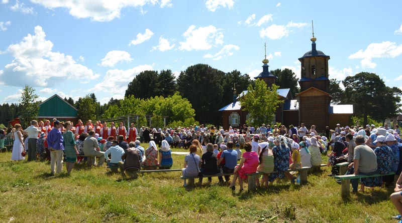праздник Троицы в селе Черном