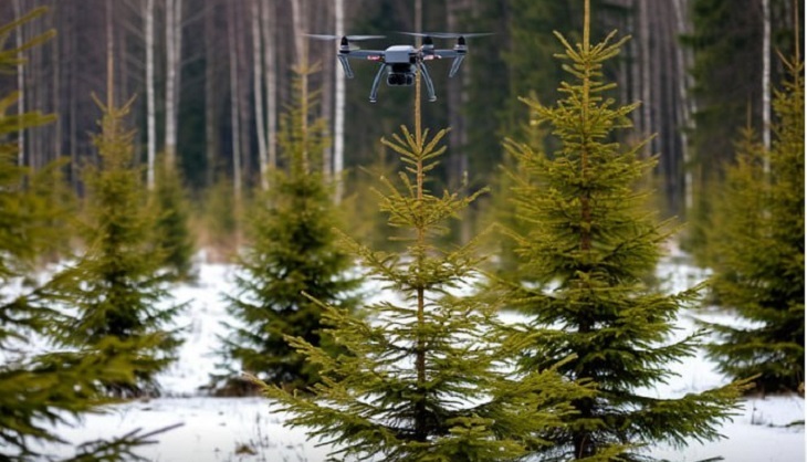 В Тюменской области усилили охрану елей и сосен