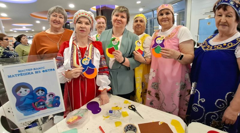 Матрешка из фетра от вагайский волонтеров