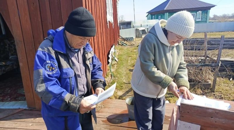 В Вагайском округе активно продолжается работа в сельских поселениях в условиях готовности, связанной с весенним половодьем и периодом противопожарного режима.