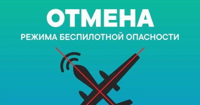 Отмена беспилотной опасности в Тюменской области