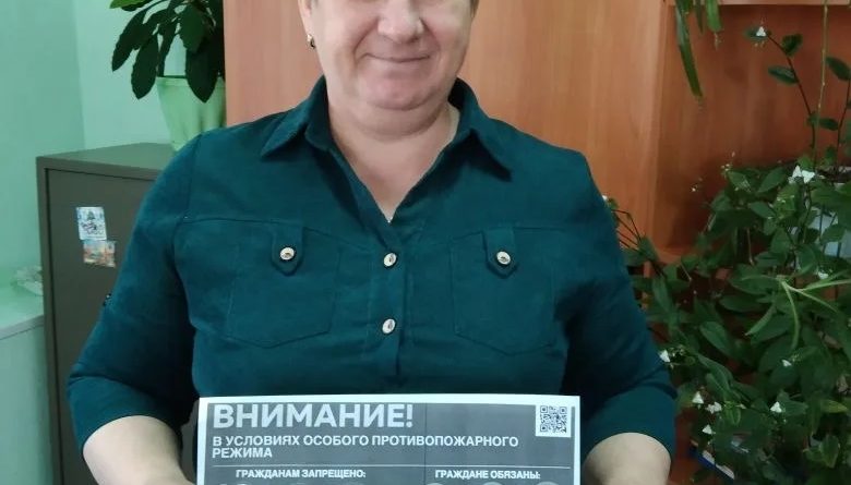 В Вагайском округе проводят профилактическую работу в связи с повышением пожарной опасности