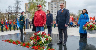 Губернатор Тюменской области поздравил жителей с первомаем