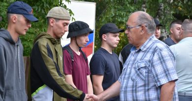 В Вагайском округе прошла торжественная отправка призывников на срочную службу
