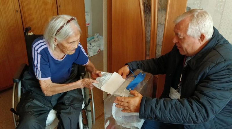 Гражданский долг  вне возраста: 94‑летняя Сара Речаповна Чанбаева проголосовала на дому