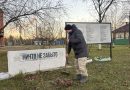 Юнармейцы Осиновской СОШ привели в порядок территорию памятника воинам‑землякам